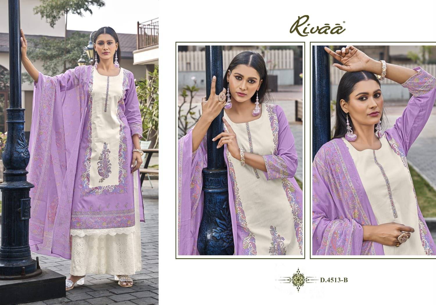 LUCY VOL 2 By RIVAA Stylish Beautiful Colourful Pure Italian Lawn Dresses At Wholesale Price